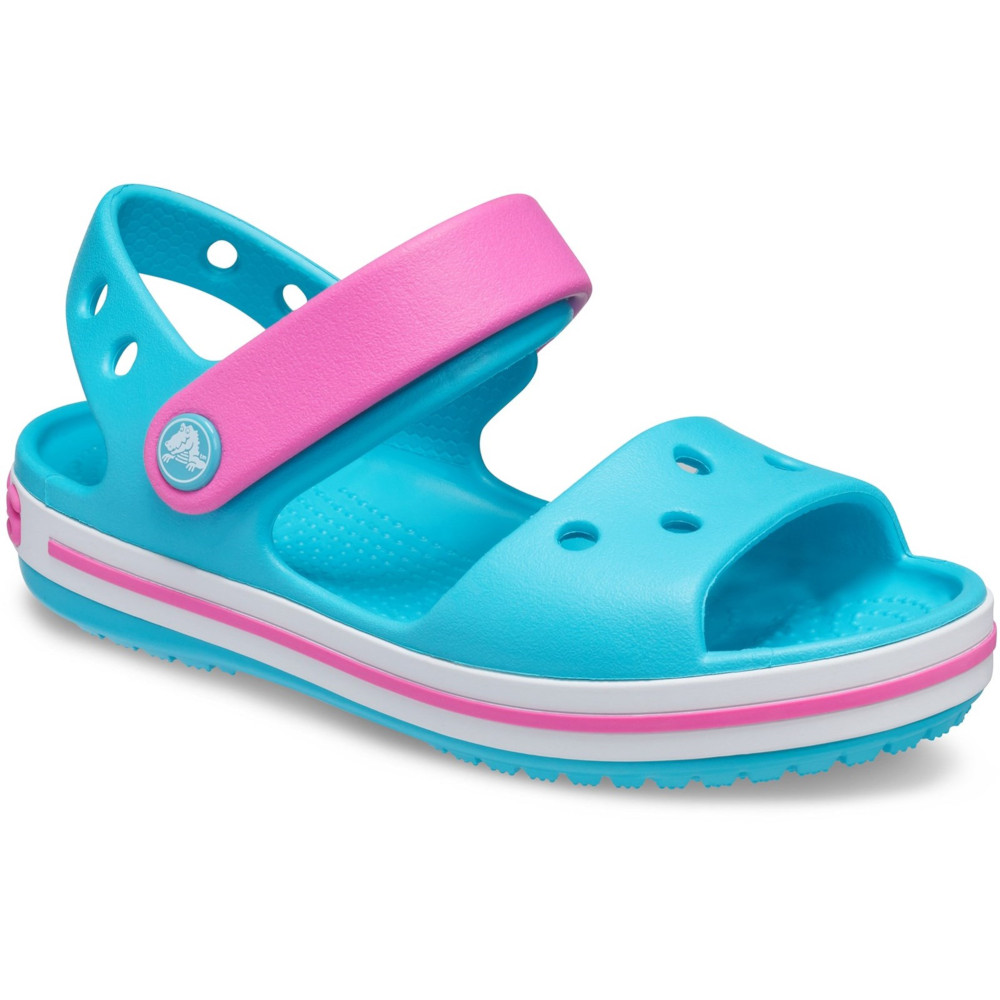 Crocs Girls Toddlers Crocband Slip On Molded Croslite Sandals Uk Size 9 (eu 25-26  Us C9)