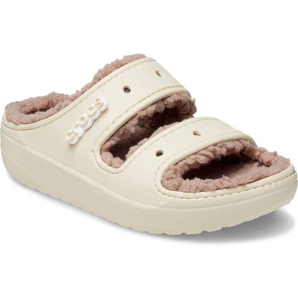 Crocs Womens Classic Cozzy Lightweight Fuzy Lined Sandals Uk Size 7 (eu 41-42)