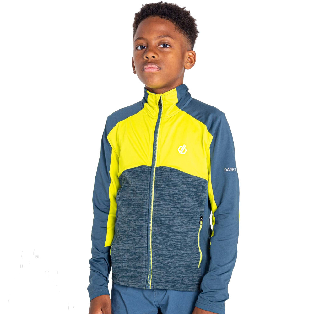 Dare 2b Boys Exception Core Stretch Full Zip Hoodie 15 Years - Chest 86-98cm (height 164-170cm)