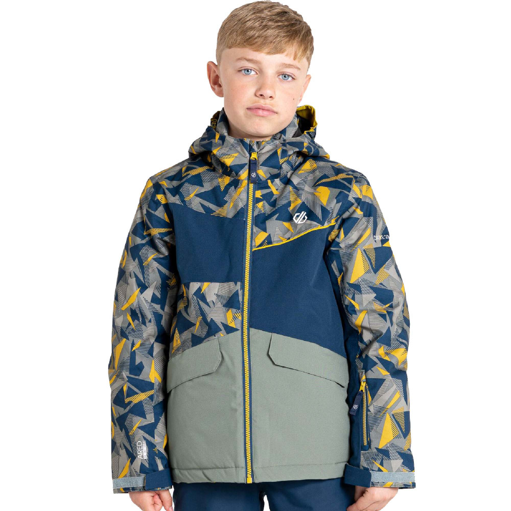 Dare 2b Boys Glee Ii Waterproof Breathable Ski Jacket 2 Years- Chest 21  53cm)