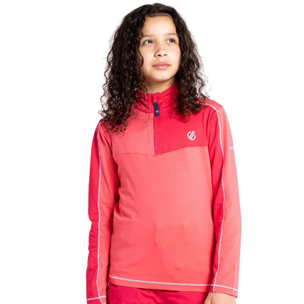 Dare 2b Girl Formate Ii Core Half Zip Fleece Jacket 3-4 Years - Chest 55-57cm (height 98-104cm)