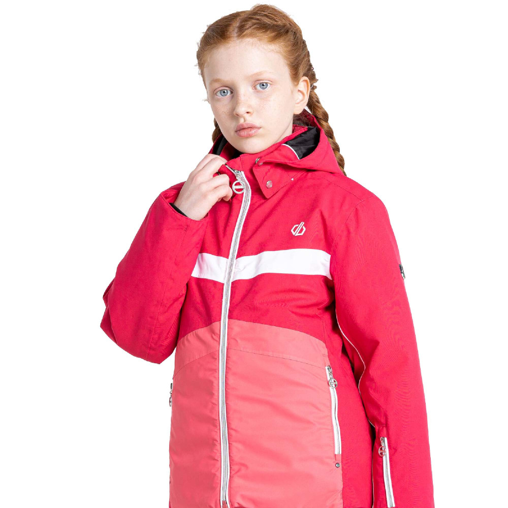 Dare 2b Girls Belief Ii Waterproof Breathable Ski Jacket 15-16 Years- Chest 34 (86.36cm)