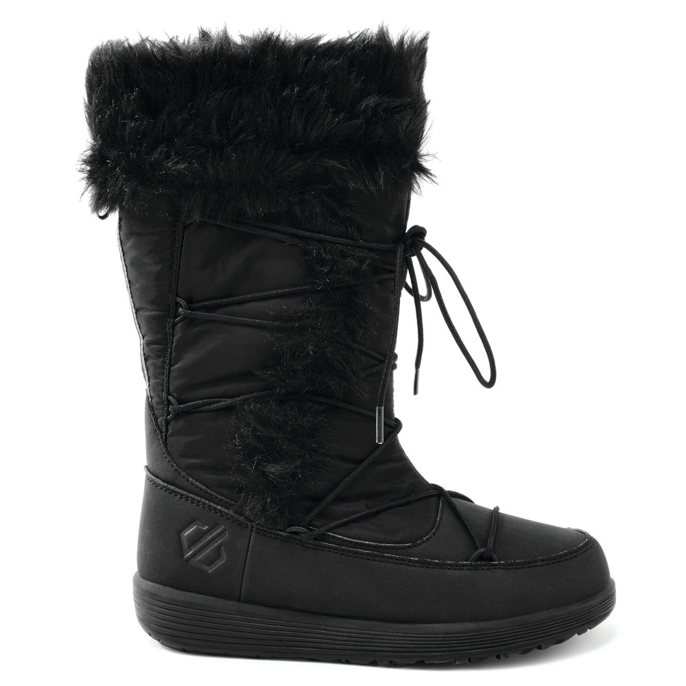 Dare 2b Girls Cazis Jnr Durable Faux Fur Warm Winter Boots Uk Size 10 (eu 29)